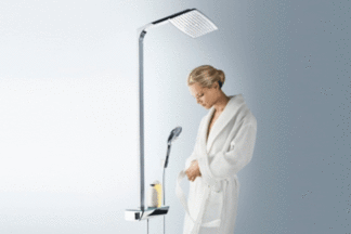 Duscherlebnis mit der Kopfbrause Raindance Connect