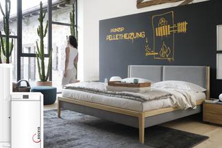 Prinzip Pelletheizung