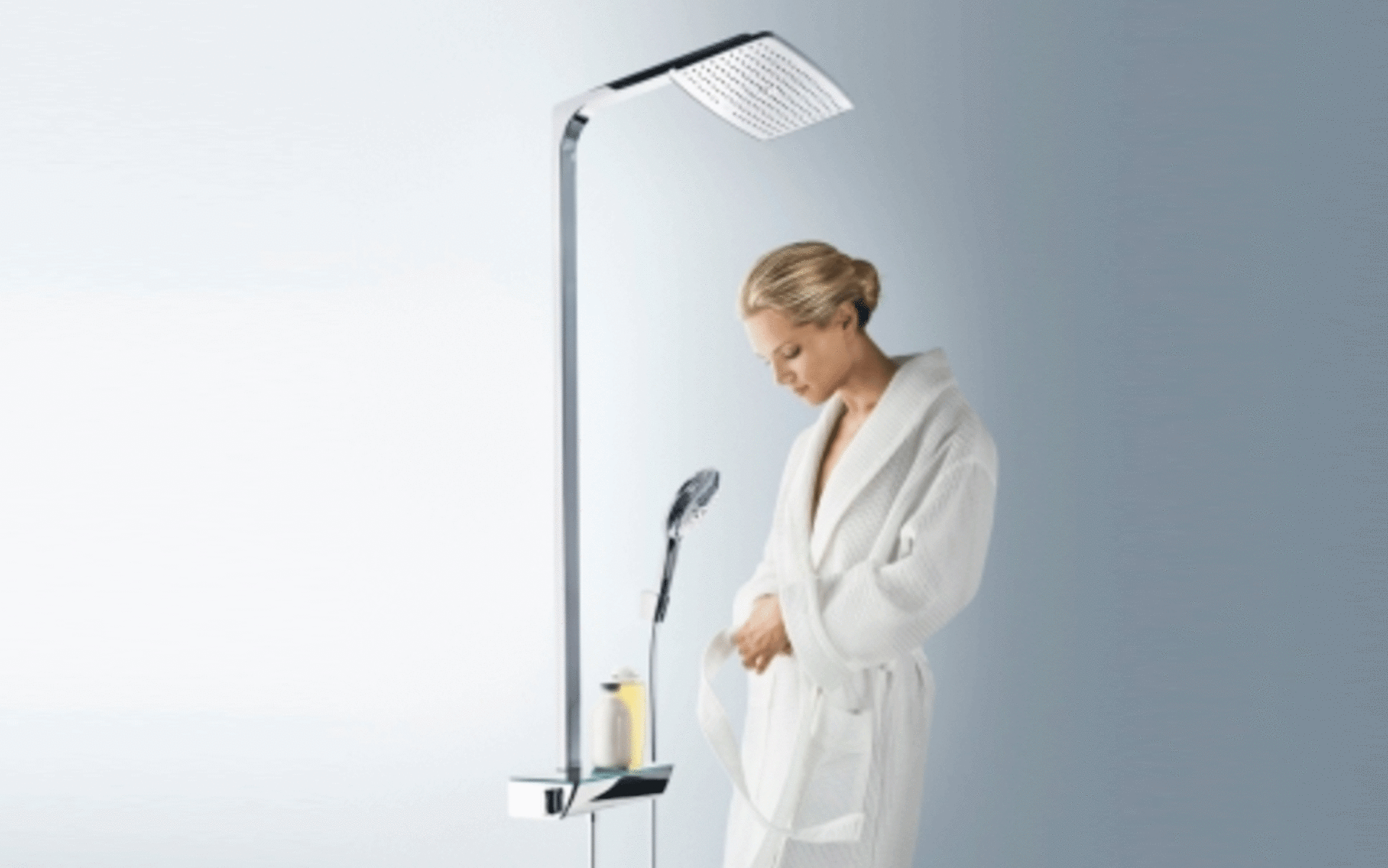 Duscherlebnis mit der Kopfbrause Raindance Connect