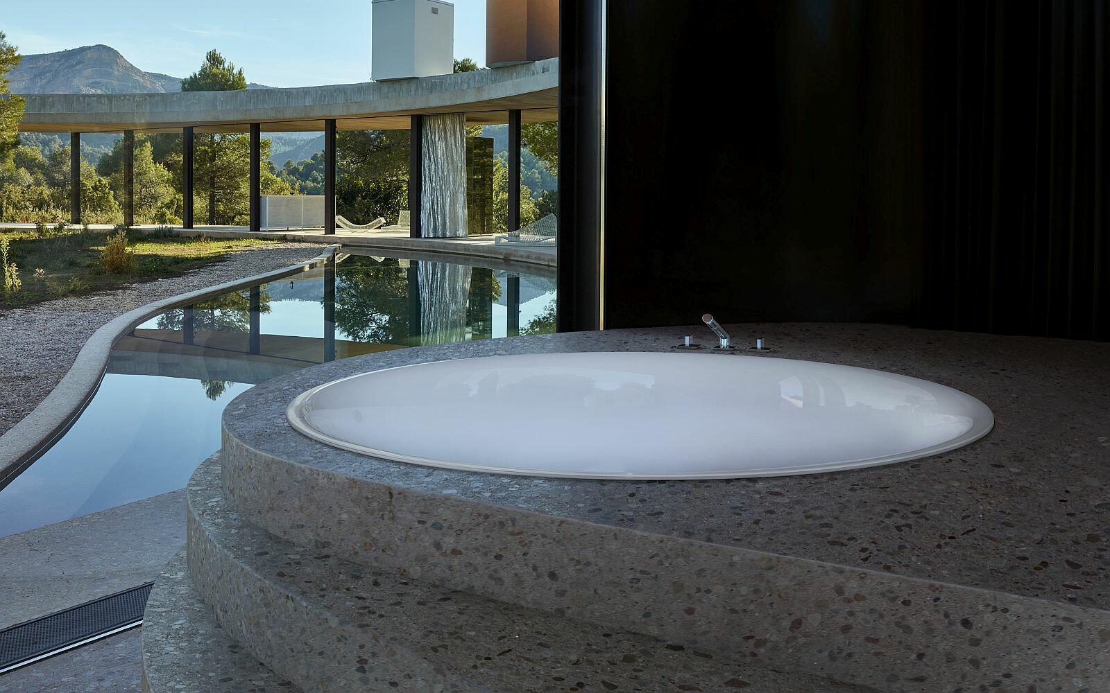 BettePond in edler Steintreppe